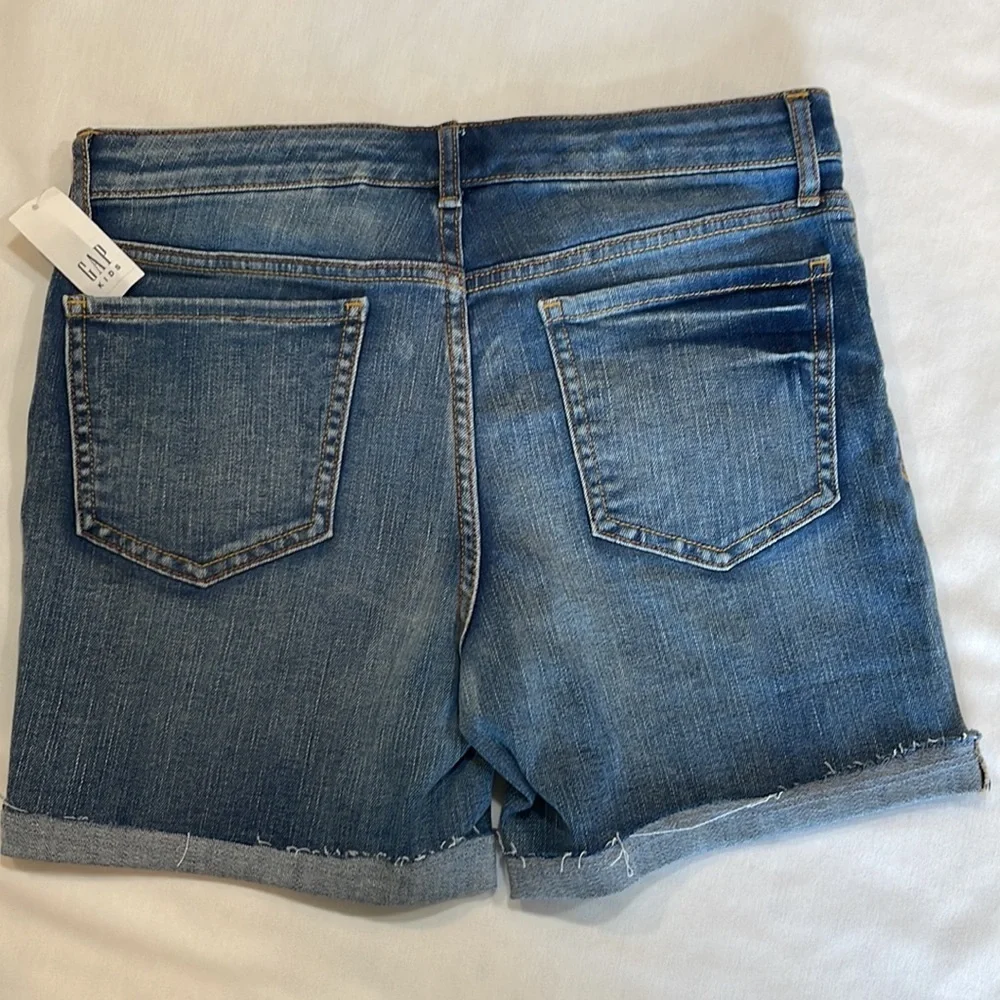 GAP KIDS Blue Stretch MIDI Short Adjustable waist Size 18